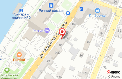 Астория-Тур на улице Максима Горького на карте