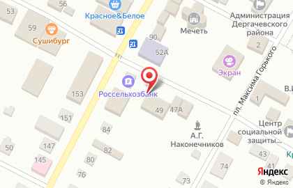 Магазин строительных и хозяйственных товаров на Октябрьской улице на карте