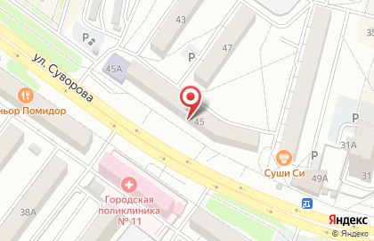 Магазин товаров для мастеров ногтевого сервиса Baf Room в Индустриальном районе на карте