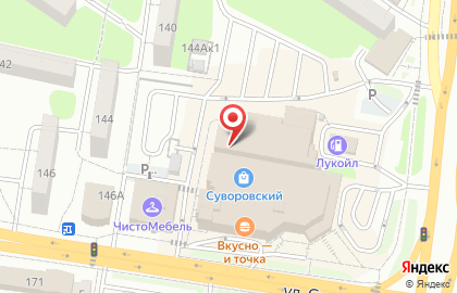 Кинотеатр КИНО Суворовский на карте