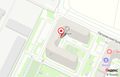 Детский сад Лучик на Петровском бульваре на карте
