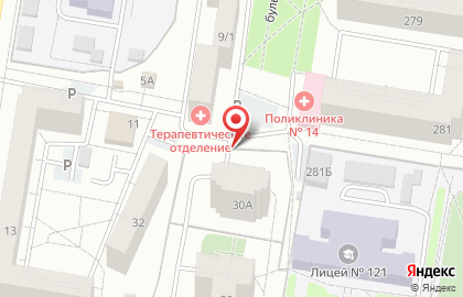 Взлетный, ТСЖ на карте