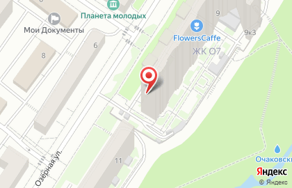 Мини-маркет то, что Надо на Мичуринском проспекте на карте