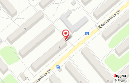 Парикмахерская Подстриженок с пеленок на Юбилейной улице в Щёкино на карте