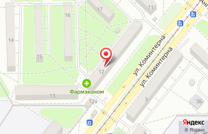 Аптека Фармэконом в Иркутске на карте