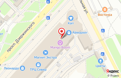Магазин детских товаров Чудо-Юдо на проспекте Дзержинского на карте