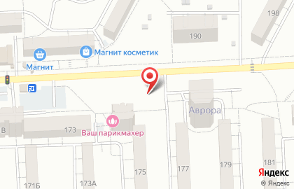Автостоянка в Самаре на карте