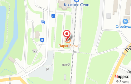 Магазин свежей выпечки на улице Первого Мая на карте