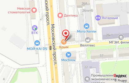Ресторан Крым на карте