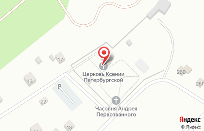 Храм Святой Блаженной Ксении Петербургской в Кемерово на карте