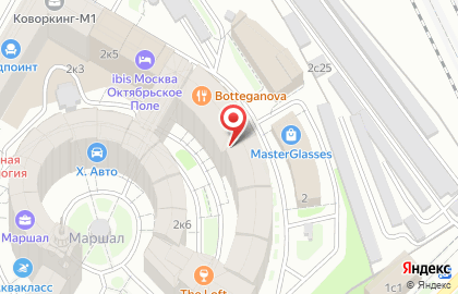 Организация по сертификации Сертекс на карте