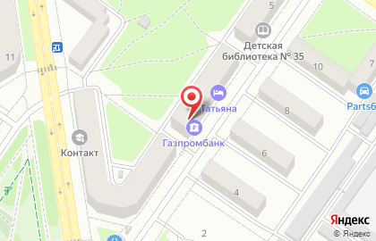 ОАО Банкомат, АКБ Абсолют Банк на Стахановской улице на карте