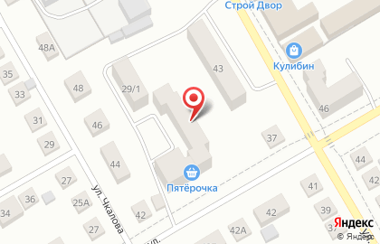 Супермаркет Пятёрочка на Молокозаводской улице на карте