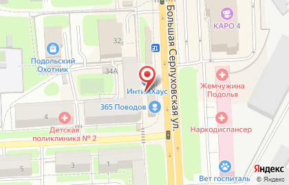 Ломбард Золотой Экспресс на Большой Серпуховской улице на карте