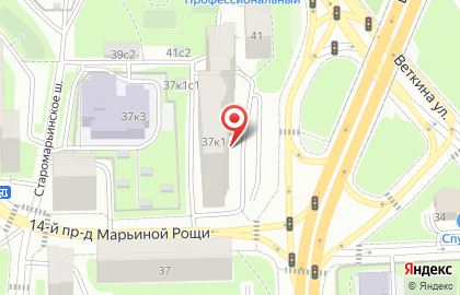Район Марьина Роща Совет пенсионеров, ветеранов войны, труда, Вооруженных Сил и правоохранительных органов на Шереметьевской улице на карте
