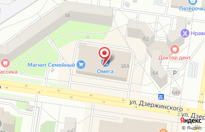 Манила на улице Дзержинского на карте