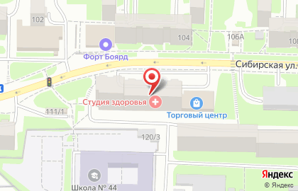 Магазин разливных напитков Солод на Сибирской улице на карте