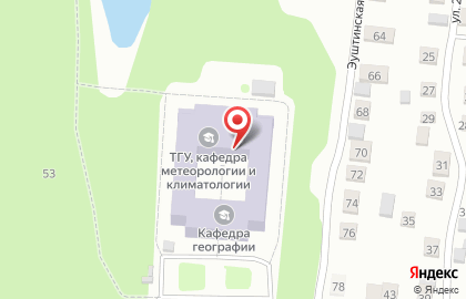 Избирательный участок №49 в Томске на карте