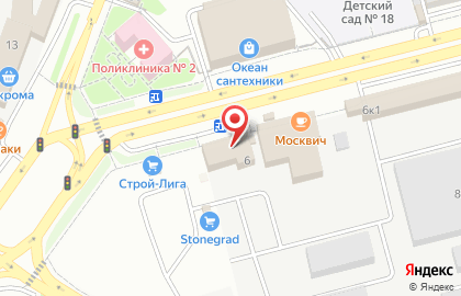 Продуктовый магазин, ИП Дроздов В.В. на карте