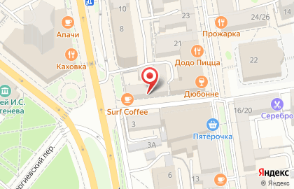 Магазин-кафе Пельменный дом Пузиковых на карте