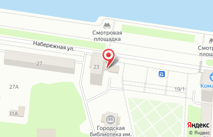 Продуктовый дискаунтер Батон на Набережной улице на карте