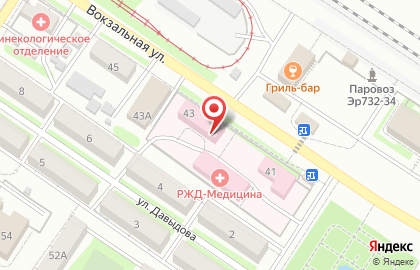 Поликлиника в Оренбурге на карте