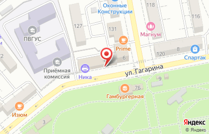 Клининговая компания Бюро чистоты Братьев Чистовых на улице Гагарина на карте
