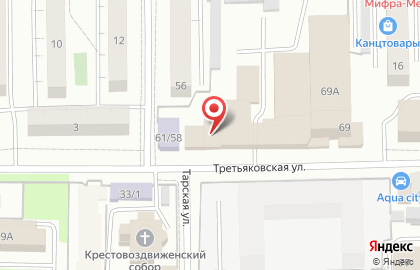 ООО ТНС на Третьяковской улице на карте