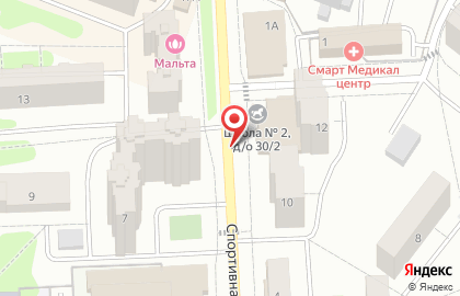 Хостел в Москве на карте