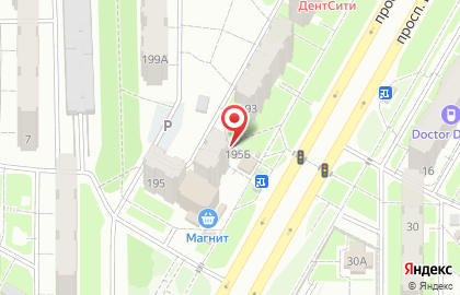 Магазин Мясной Гостинец в Центральном округе на карте