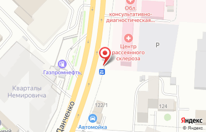 Киоск по продаже печатной продукции на улице Немировича-Данченко на карте