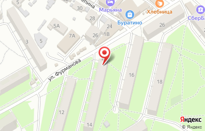 Парикмахерская Полина на улице Островского на карте
