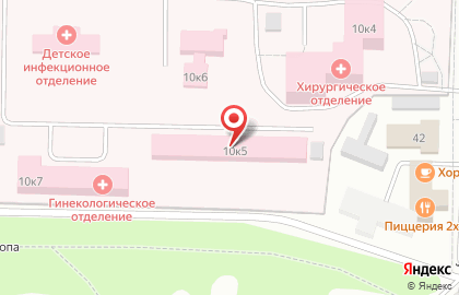 Больница Жигулевская центральная городская больница на Первомайской улице на карте