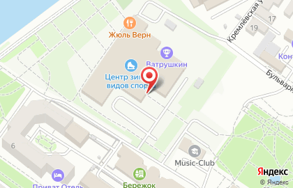 Спортивный клуб Исами доджо в Астрахани на карте