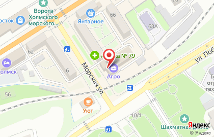 Магазин Белорусский Фирменный в Южно-Сахалинске на карте