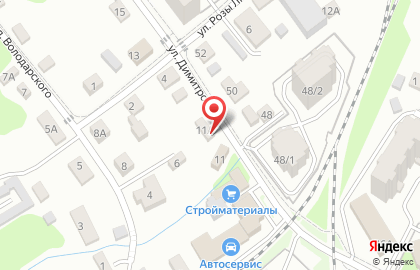 Автомойка в Брянске на карте