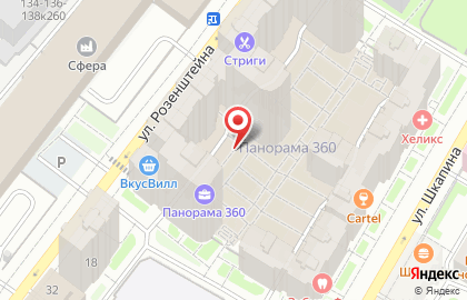Балтэкострой на карте
