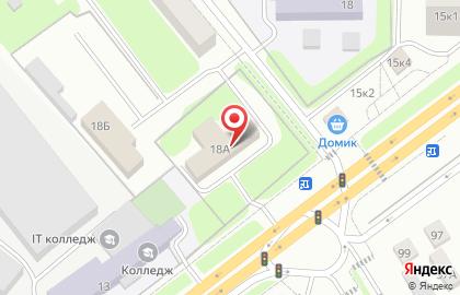 Управление МВД России по городскому округу Красногорск в Красногорске на карте