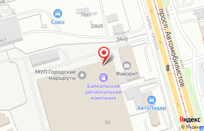 Автотранспортное предприятие Городские маршруты на карте
