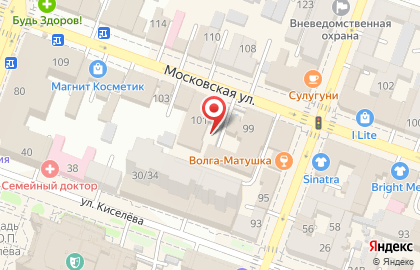 ООО ВТБ Страхование на Московской улице на карте