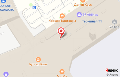 The AMbar & Grill в аэропорту Домодедово на карте
