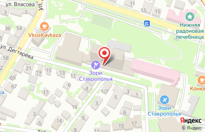 Санаторий Зори Ставрополья на карте