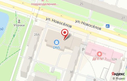 Магазин по доставке игрушек и шаров Конструктор62 на улице Новосёлов, 30а на карте