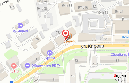 Магазин разливных напитков Пивовоз во Владивостоке на карте