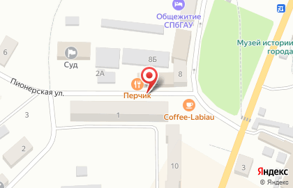 Магазин Бриз на Пионерской улице на карте