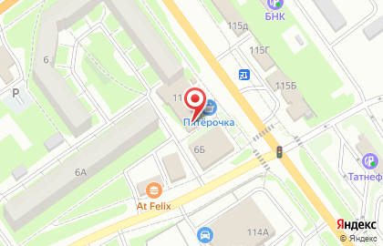 Закусочная на улице Леона Поземского на карте
