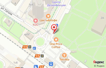 Булочная в Москве на карте