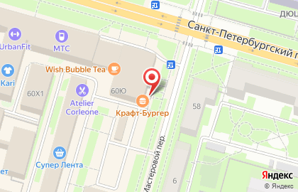 Петергофская транспортная компания, ИП Щепилин Э.Н. на карте