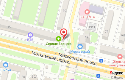 Аптека Сердце Брянска в Брянске на карте