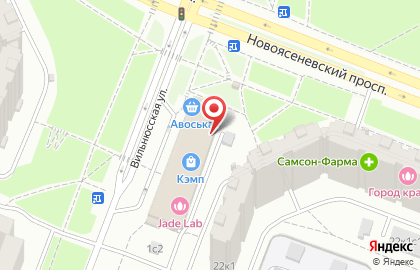 Шиномонтажная мастерская на Вильнюсской улице на карте